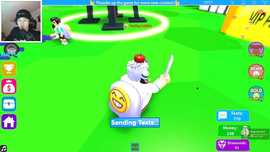 小飞象解说 Roblox短信模拟器 我是推销员？这手机也太破了！