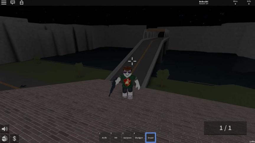 波波仔解说 roblox 急速大逃杀：小镇急速大逃杀！只能活一个！