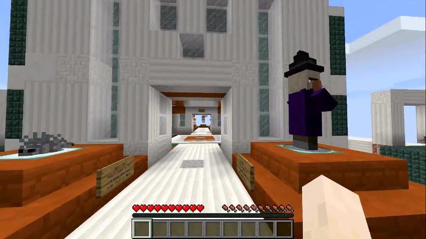 大海解说 我的世界minecraft 怪物塔防保卫村庄
