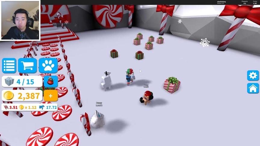 小飞象解说 Roblox礼物模拟器 太可爱了吧！给我的宠物穿衣服啦！