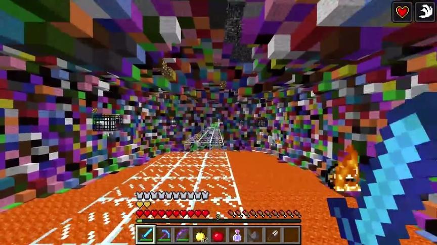 大海解说 我的世界Minecraft 基岩地狱夺宝求生