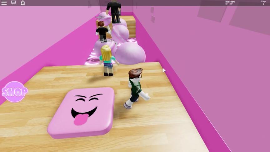 波波仔解说 roblox 虚拟世界“逃离糖果店”：棒棒糖做的桥！