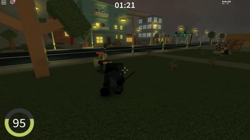 波波仔解说 roblox 恐惧来临：化身防爆僵尸袭击人类！