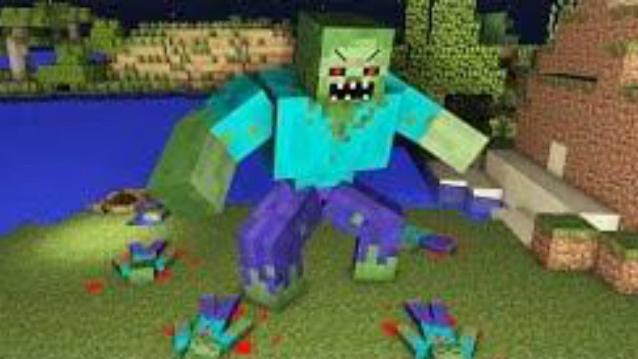 大海解说 我的世界Minecraft 僵尸攻城2蘑菇僵尸王