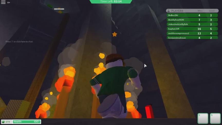 波波仔解说 roblox 灾难岛：烧起来了！但是被困在地底了！