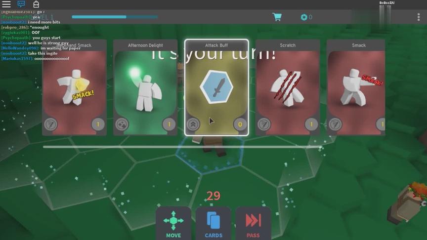 波波仔解说 roblox 卡牌战争：战略卡牌游戏超难！我死了两次！