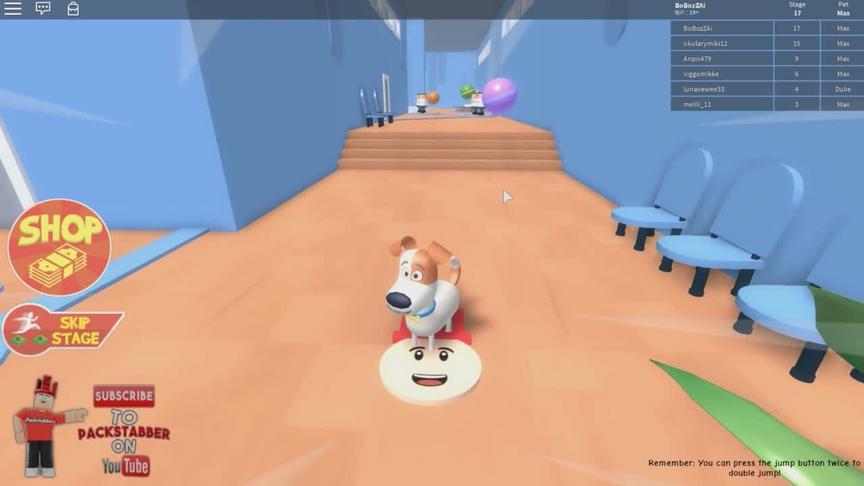 波波仔解说 roblox 狗狗逃生：变成“爱宠大机密”狗狗！逃生！