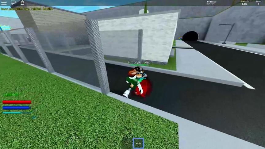 波波仔解说 roblox 小冲突：街头对决，鹿死谁手还不知道呢！