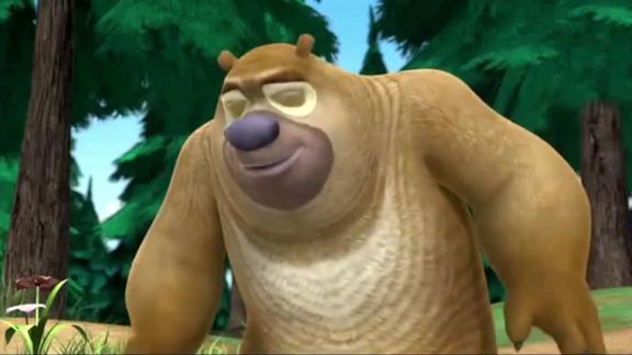 熊出没熊二私自和母熊跳舞,被女朋友当场抓包