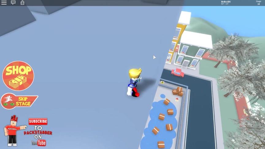 波波仔解说 roblox 逃离roblox大楼：要想逃离，必须纵身一跳！