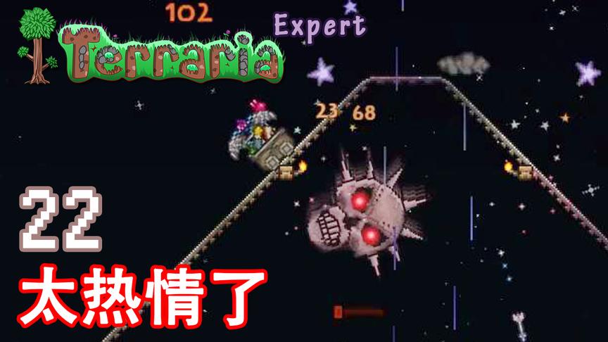 泰拉瑞亚专家生存 22 太热情了