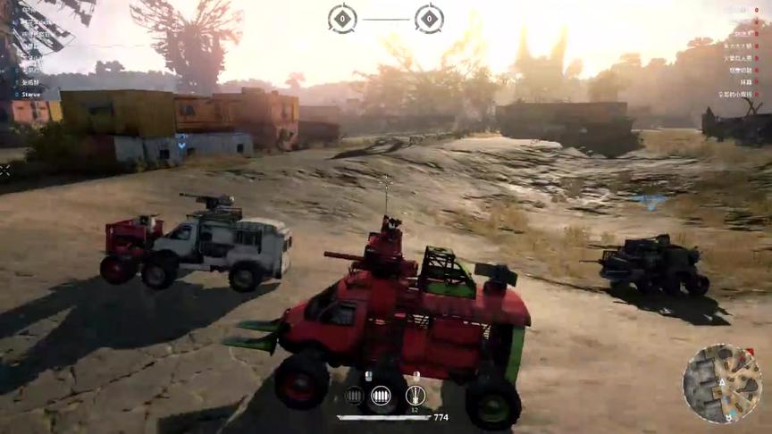 创世战车游戏实况 跟基友一起冲破敌人基地