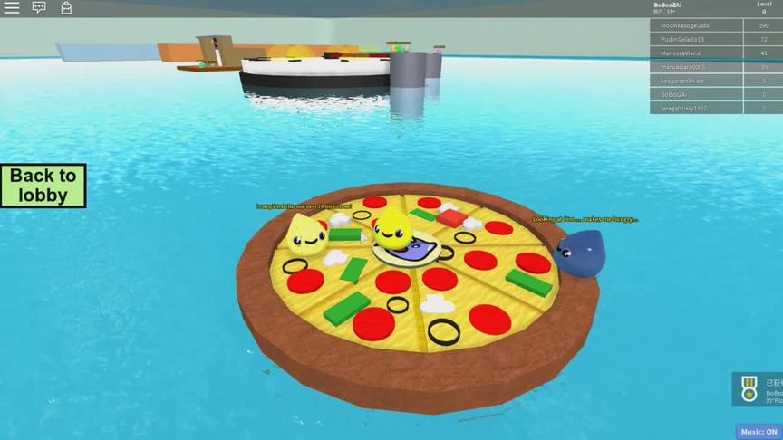 波波仔解说 roblox 史莱姆大冒险：变成了史莱姆去偷披萨吃！