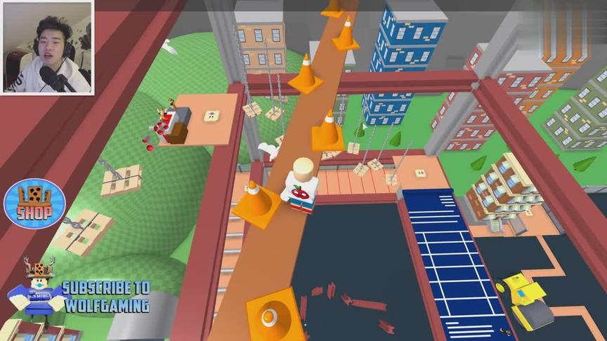 Roblox建筑工地逃生 体验建筑工人的辛苦！这也太高了吧！