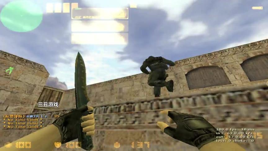 CS1.6后期顶级枪神Moddii不止机枪牛，狙击也一样的溜！
