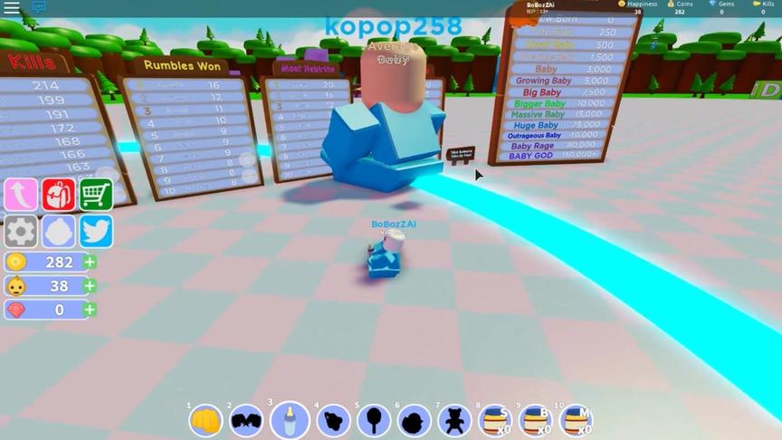 波波仔解说 roblox 虚拟世界“婴儿模拟器”：这个大婴儿欺负我！