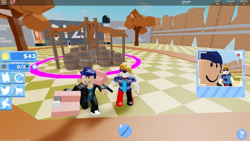 波波仔解说 roblox 自拍模拟器：和大家一起玩自拍做网红！