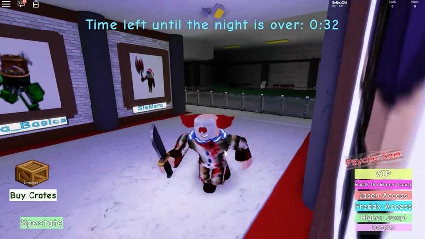波波仔解说 roblox 小丑的复仇：小丑在博物馆里大开杀戒！