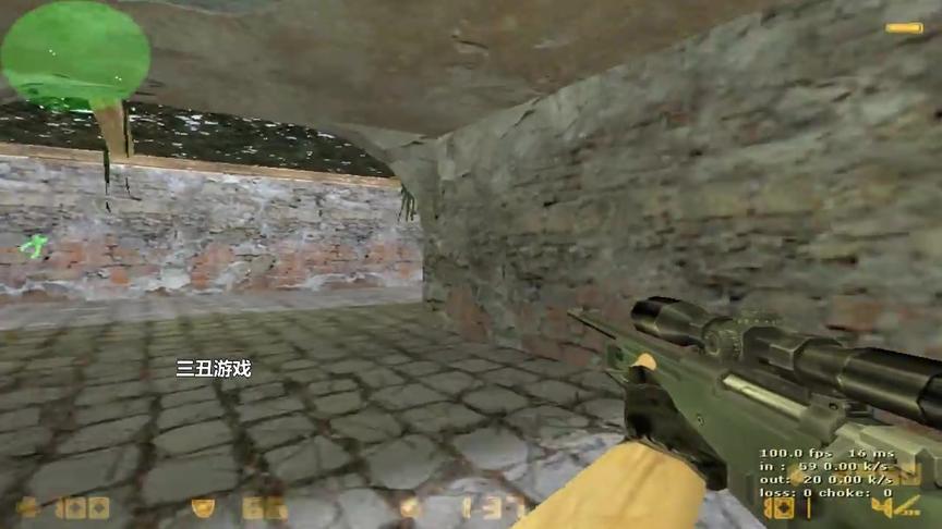 CS1.6狙神delpan成名前的犀利表演