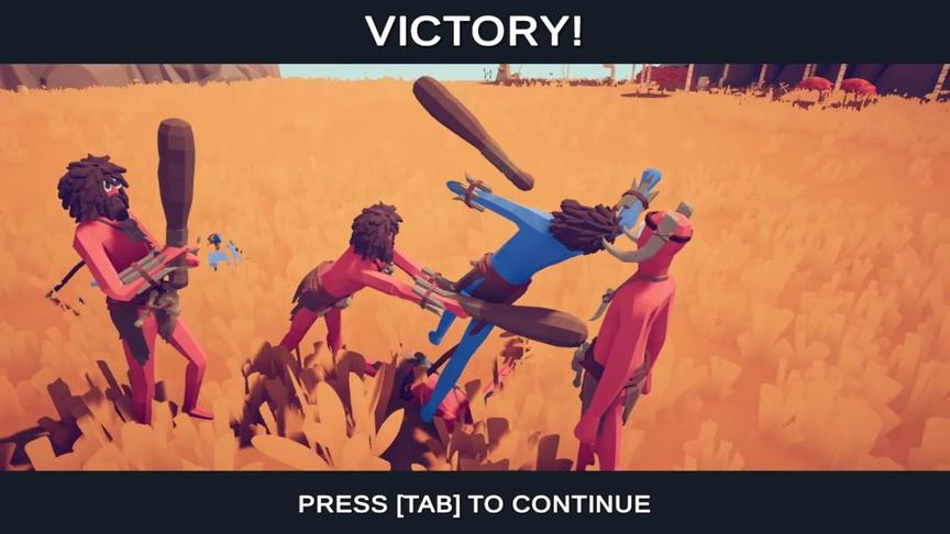 全面战争模拟器：捶你的小屁股！单挑就是你一个单挑我们三个！