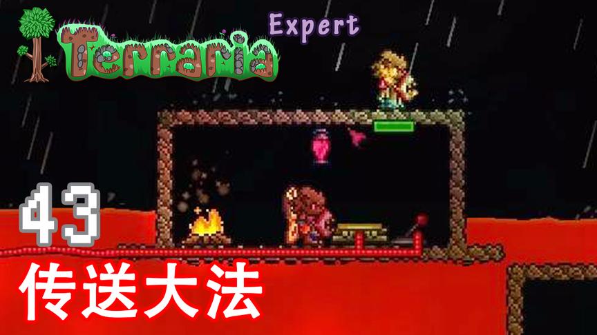 泰拉瑞亚专家生存 43 传送大法
