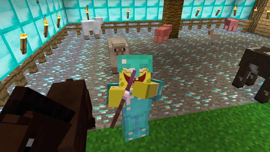 我的世界 被变态僵尸虐死的漫漫长夜 钻石大陆探险 07