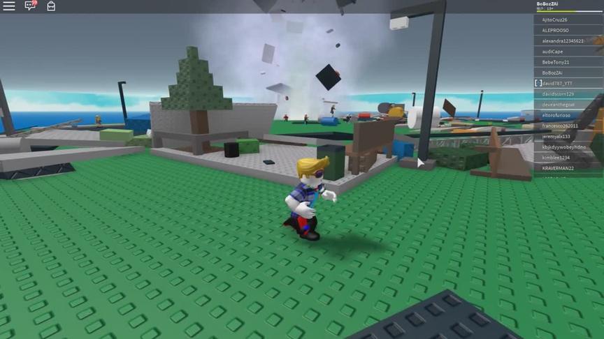 roblox 虚拟世界 “自然灾害模拟器”：跟龙卷风玩躲猫猫！秀走位