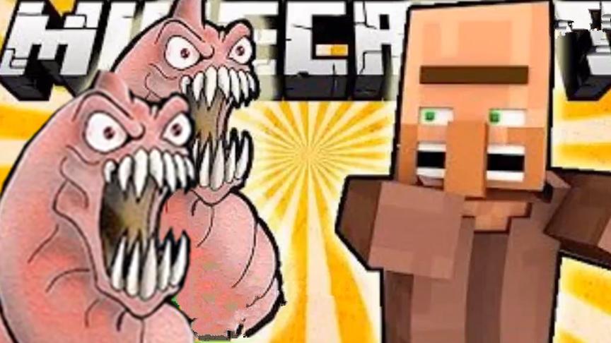 大海解说 我的世界Minecraft 钻石矿洞战吃铁巨虫