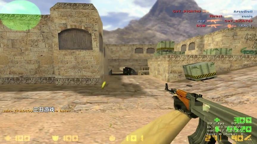 CS1.6：拿下手枪局被沙鹰翻盘？五把小黑枪强势回应！
