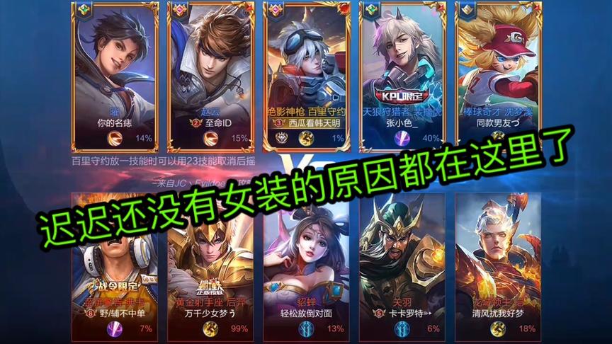 韩天明：迟迟没女装的原因都在这里了！