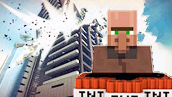 大海解说 我的世界Minecraft 搞笑解密炸碉堡