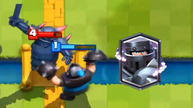 超级骑士单挑真实力《皇室战争》锦标赛规则新卡对战所有卡演示