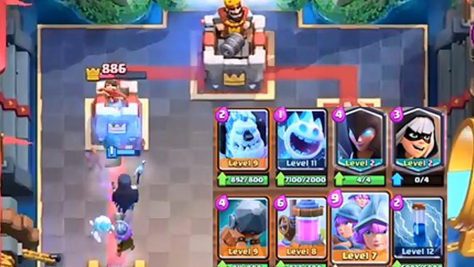 85%胜率的无敌卡组《皇室战争》暗夜女巫3个火枪手搭配新组合