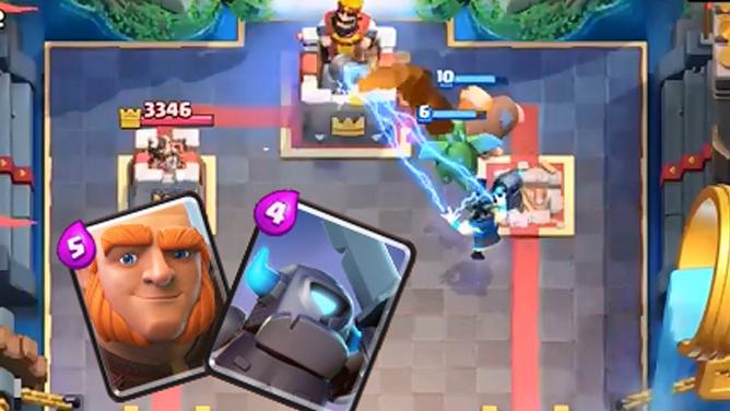 迷你卡牌归来《皇室战争》强势的胖子小皮卡组合