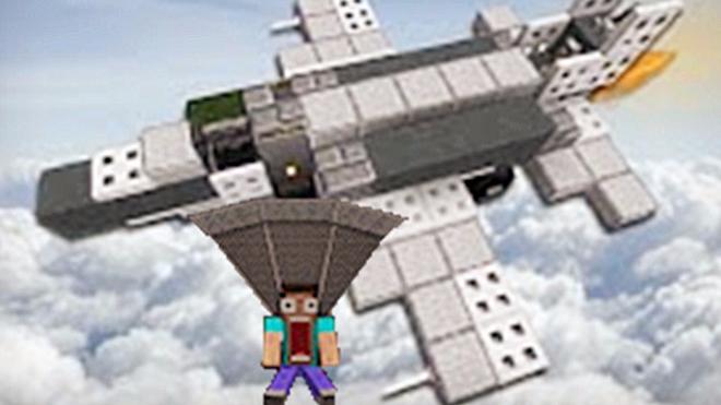 大海解说 我的世界Minecraft 空战迫降特种救援