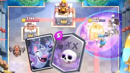 疯狂的2.6费蝙蝠墓园卡组《皇室战争》8-11阶竞技场都适用的组合