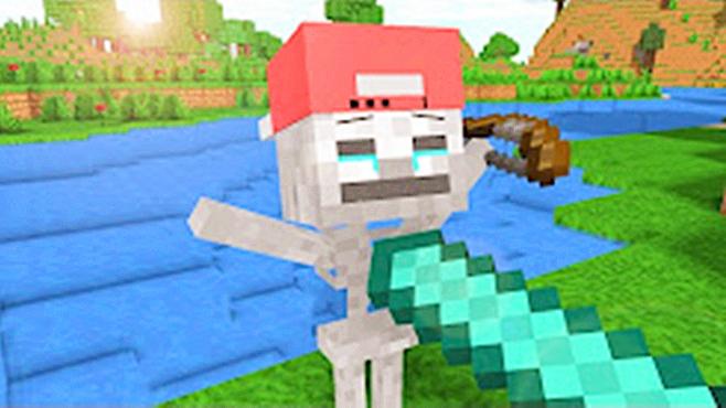 大海解说 我的世界Minecraft 坑死骷髅的10种方法