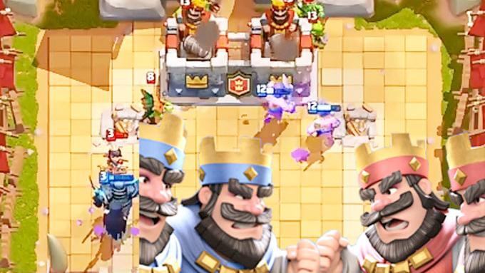 真是完美的2V2对局！《皇室战争》随机队友居然也这么给力