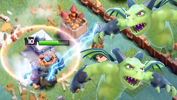 满级变异亡灵有多强？《部落冲突》6本建筑大师基地绝佳的进攻套路