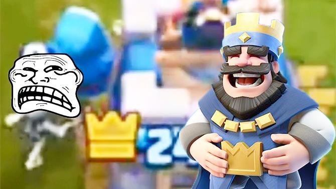 火法师你丫能让我先出去不？《皇室战争》搞笑集锦