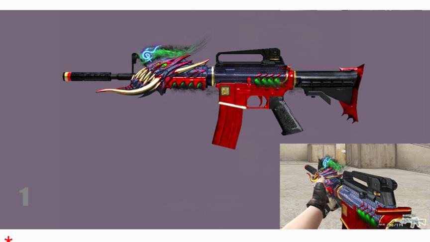 CF手游十七：新武器M4A1-武圣爆料！加个三连击的M4你们喜欢么？