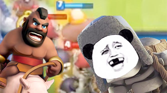 骷髅巨人你们两个是不是吃多了！《皇室战争》失误搞笑集锦