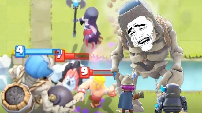 都来吧让你们尝尝什么叫灰飞烟灭！《皇室战争》精彩搞笑蒙太奇