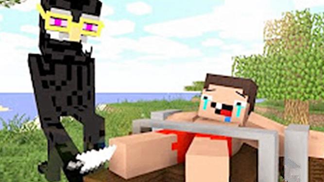 大海我的世界minecraft 搞笑末影杀手坑爹解密