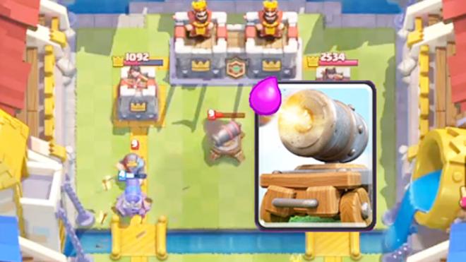 疯狂的加农炮战车《皇室战争》新卡牌选卡挑战赛