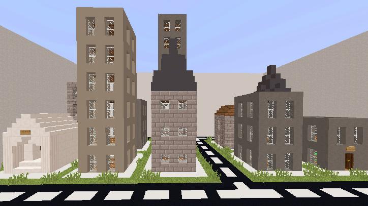 大海解说 我的世界Minecraft 城市大亨建造一座城市