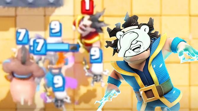 闪电法师你是来看戏的吗？《皇室战争》精彩搞笑集锦