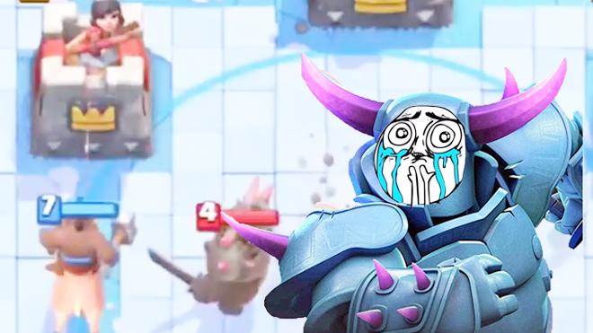 皮卡超人表示你这是让乘风而去吗？《皇室战争》精彩时刻集锦