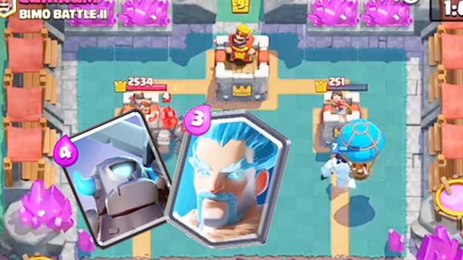 《皇室战争》传奇卡挑战赛精选对局集锦，迷你皮卡冰法师强势卡组