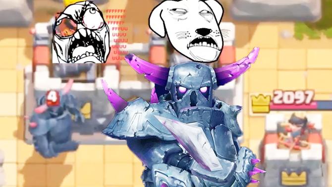 皮卡超人你丫是不是迷路了？《皇室战争》趣味精彩集锦